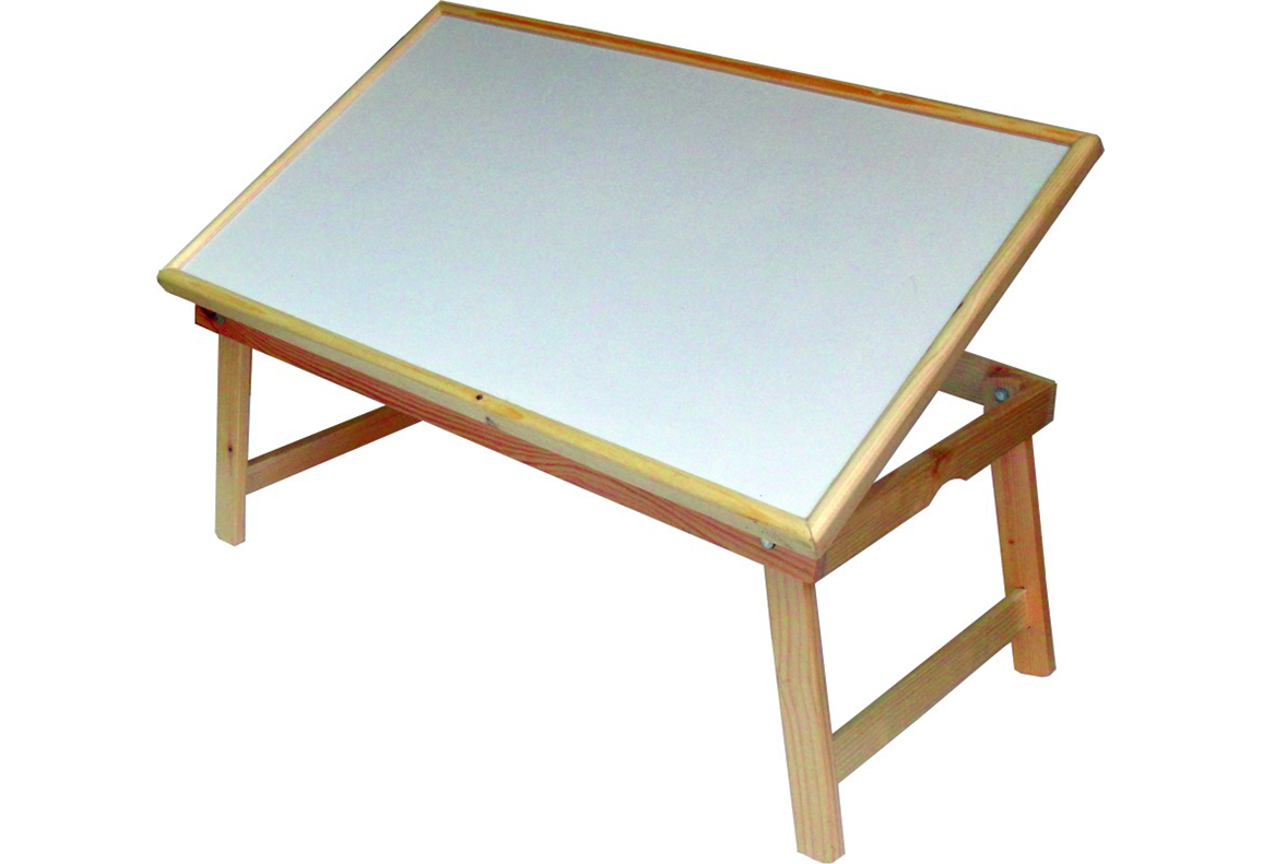 Ergonomic laptop table detail render 6